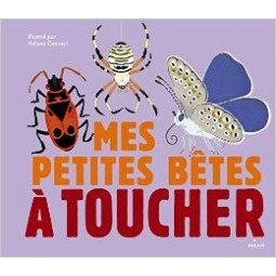 Livre mes petites bêtes à toucher