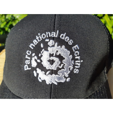 Casquette noire logo Ecrins