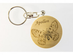 PORTE CLEF papillon Apollon