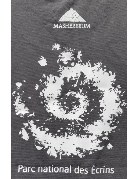 TEE-SHIRT massif des Ecrins HOMME gris