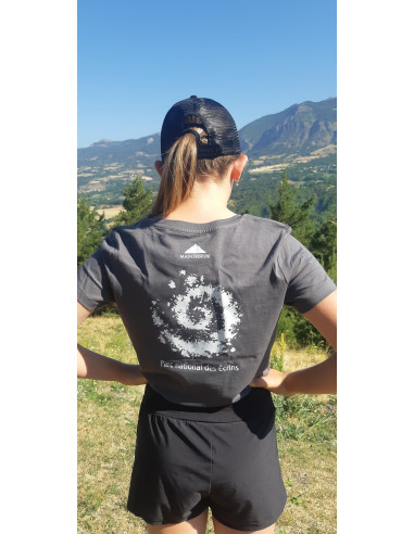 TEE-SHIRT massif des Ecrins FEMME gris