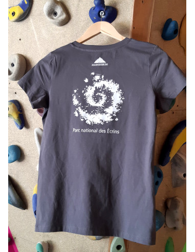 TEE-SHIRT massif des Ecrins FEMME gris