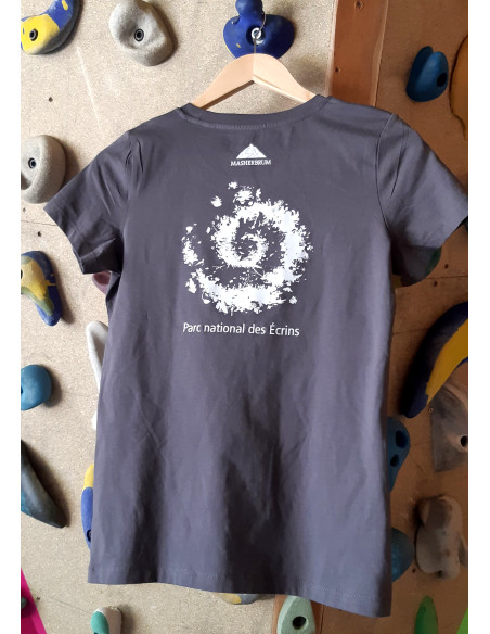TEE-SHIRT massif des Ecrins FEMME gris