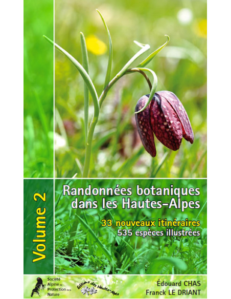 LIVRE RANDOS BOTANIQUE HAUTES-ALPES