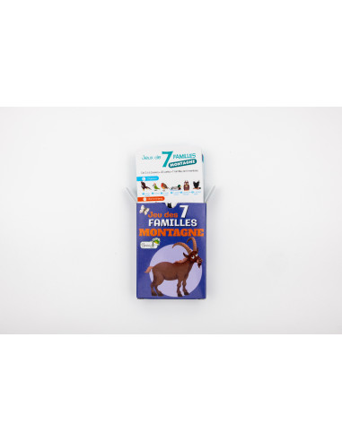 Jeu 7 familles Animaux des montagnes