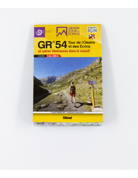 Carte en poche ECRINS GR54 Carte en poche ECRINS GR54