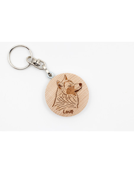 PORTE CLEF Loup PORTE CLEF Loup