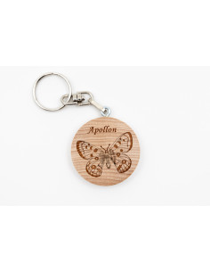 PORTE CLEF papillon Apollon 2