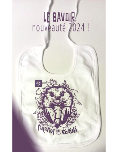 Bavoir "Marmot des Ecrins"